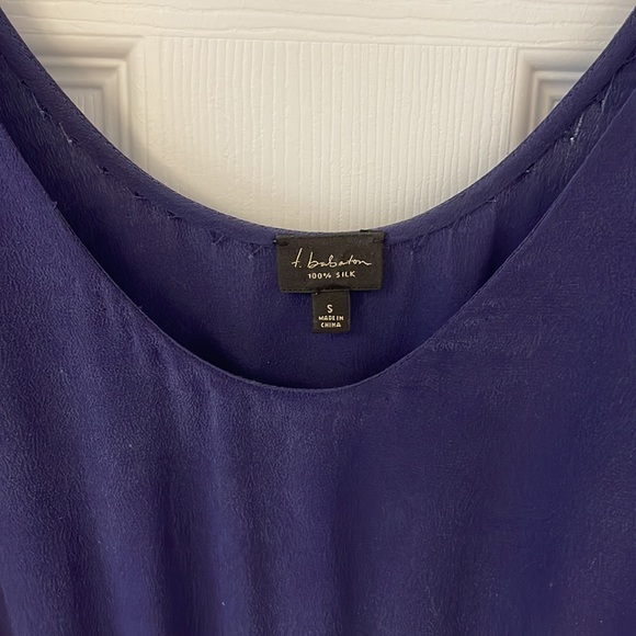 T. Babaton silk dress - Picture 3 of 3